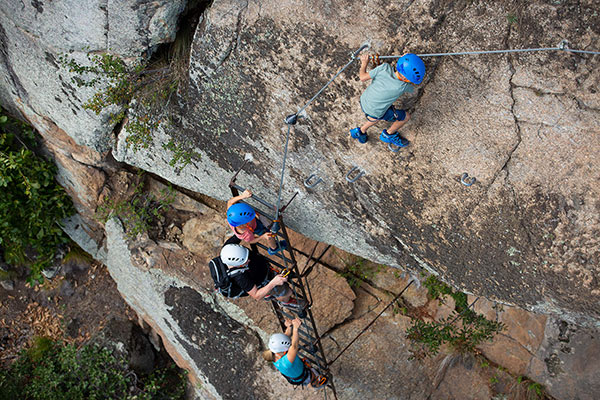 Klettersteig Knott